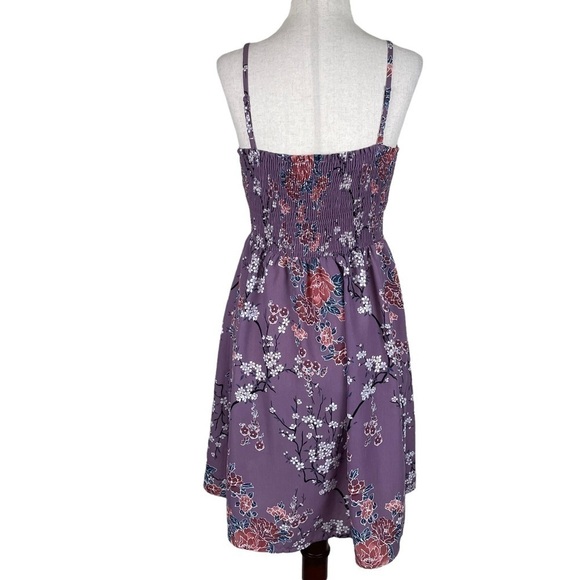 Soprano Purple Floral Dress - Picture 4 of 11